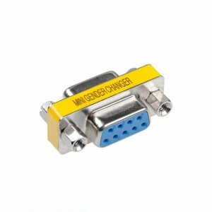 Προσαρμογέας POWERTECH D-Sub 9pin θηλυκό σε D-Sub 9pin θηλυκό